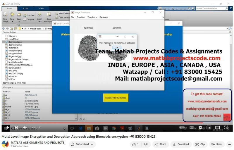 Multi Level Image Encryption And Decryption Approach Using Biometric - Full HD Vintage Designs for Desktop